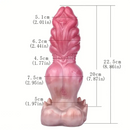 8.86in Animal Knot Soft Silicone Odd Big Dildo For Men Adult Sex Toy