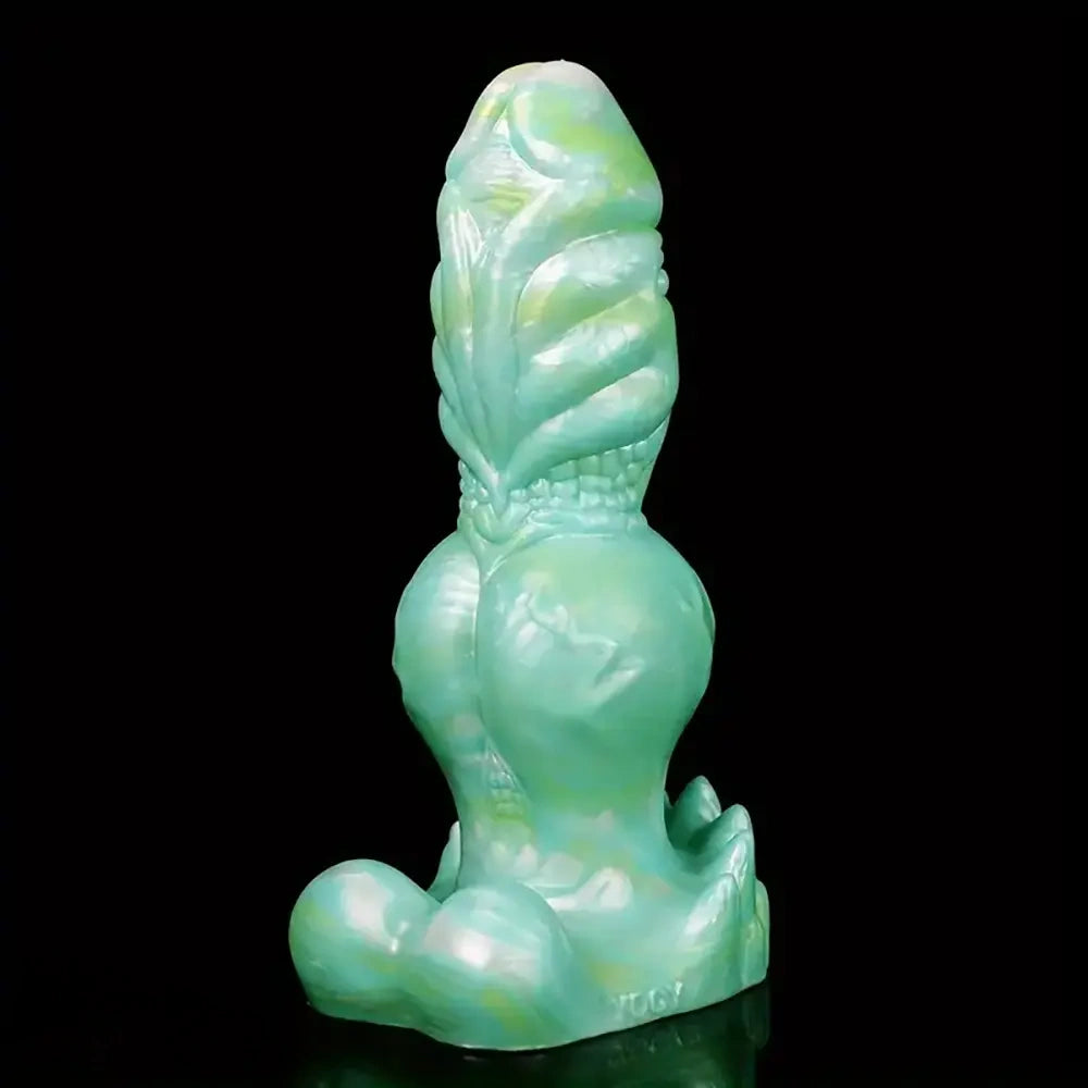 8.86in Animal Knot Soft Silicone Odd Big Dildo For Men Adult Sex Toy