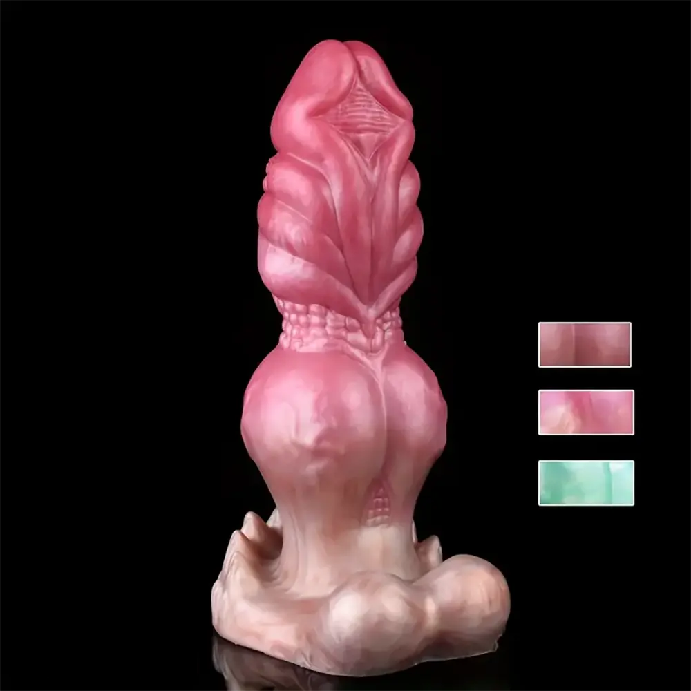 8.86in Animal Knot Soft Silicone Odd Big Dildo For Men Adult Sex Toy