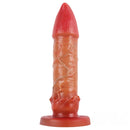 8.86in Brush Design Dildo No Eggs Sex Toy For Couples