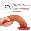 8.86in Brush Design Dildo No Eggs Sex Toy For Couples