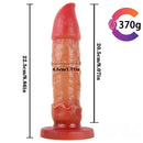 8.86in Brush Design Dildo No Eggs Sex Toy For Couples