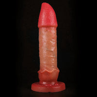 8.86in Brush Design Dildo No Eggs Sex Toy For Couples