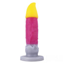 8.86in Brush Design Dildo No Eggs Sex Toy For Couples