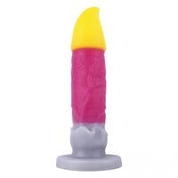 8.86in Brush Design Dildo No Eggs Sex Toy For Couples