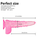 8.86in Corn Cob Dildo With Barded Dot For Women Massaging