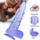 8.86in Corn Cob Dildo With Barded Dot For Women Massaging