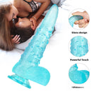 8.86in Corn Cob Dildo With Barded Dot For Women Massaging