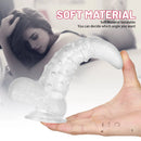 8.86in Corn Cob Dildo With Barded Dot For Women Massaging