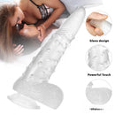 8.86in Corn Cob Dildo With Barded Dot For Women Massaging