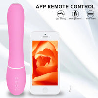 8.86in Dildo Sex Toy With Camera Photo APP Remote Control Magic Wand