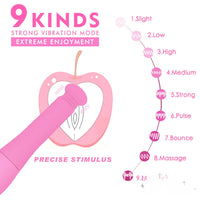 8.86in Dildo Sex Toy With Camera Photo APP Remote Control Magic Wand