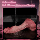 8.86in Double-layer Liquid Silicone Skin-like Soft Dildo Adult Toy For Women
