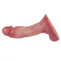 8.86in Double-layer Liquid Silicone Skin-like Soft Dildo Adult Toy For Women