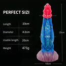 8.86in Dragon Creature Big Cock Silicone Dildo Pleasure Cock Device
