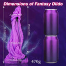 8.86in Dragon Creature Big Cock Silicone Dildo Pleasure Cock Device