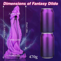 8.86in Dragon Creature Big Cock Silicone Dildo Pleasure Cock Device