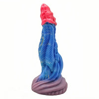 8.86in Dragon Creature Big Cock Silicone Dildo Pleasure Cock Device