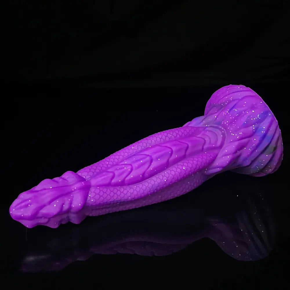 8.86in Dragon Creature Big Cock Silicone Dildo Pleasure Cock Device