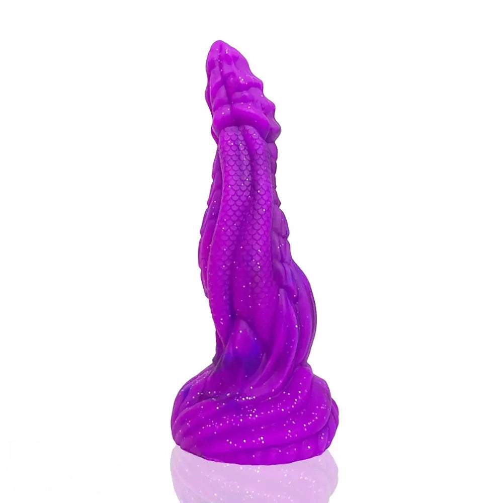 8.86in Dragon Creature Big Cock Silicone Dildo Pleasure Cock Device