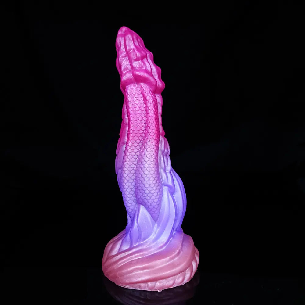 8.86in Dragon Creature Big Cock Silicone Dildo Pleasure Cock Device