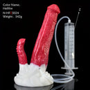 8.86in Ejaculating Big Silicone Soft Odd Dildo For Men G-Spot