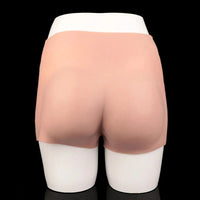 8.86in Hollow Penis Dildo Sleeve Silicone Soft Pants Thickened Mid-Range