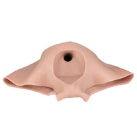 8.86in Hollow Penis Dildo Sleeve Silicone Soft Pants Thickened Mid-Range