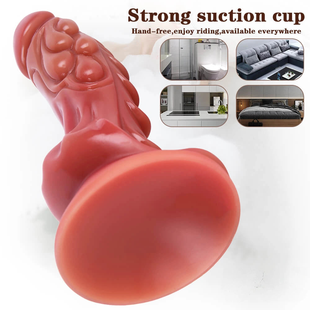 8.86in Hot Monster Fantasy Dildo Weird Animal Chinese Dragon Toy