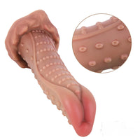 8.86in No Eggs Snake Animal SM Dildo Sex Toy For Gay