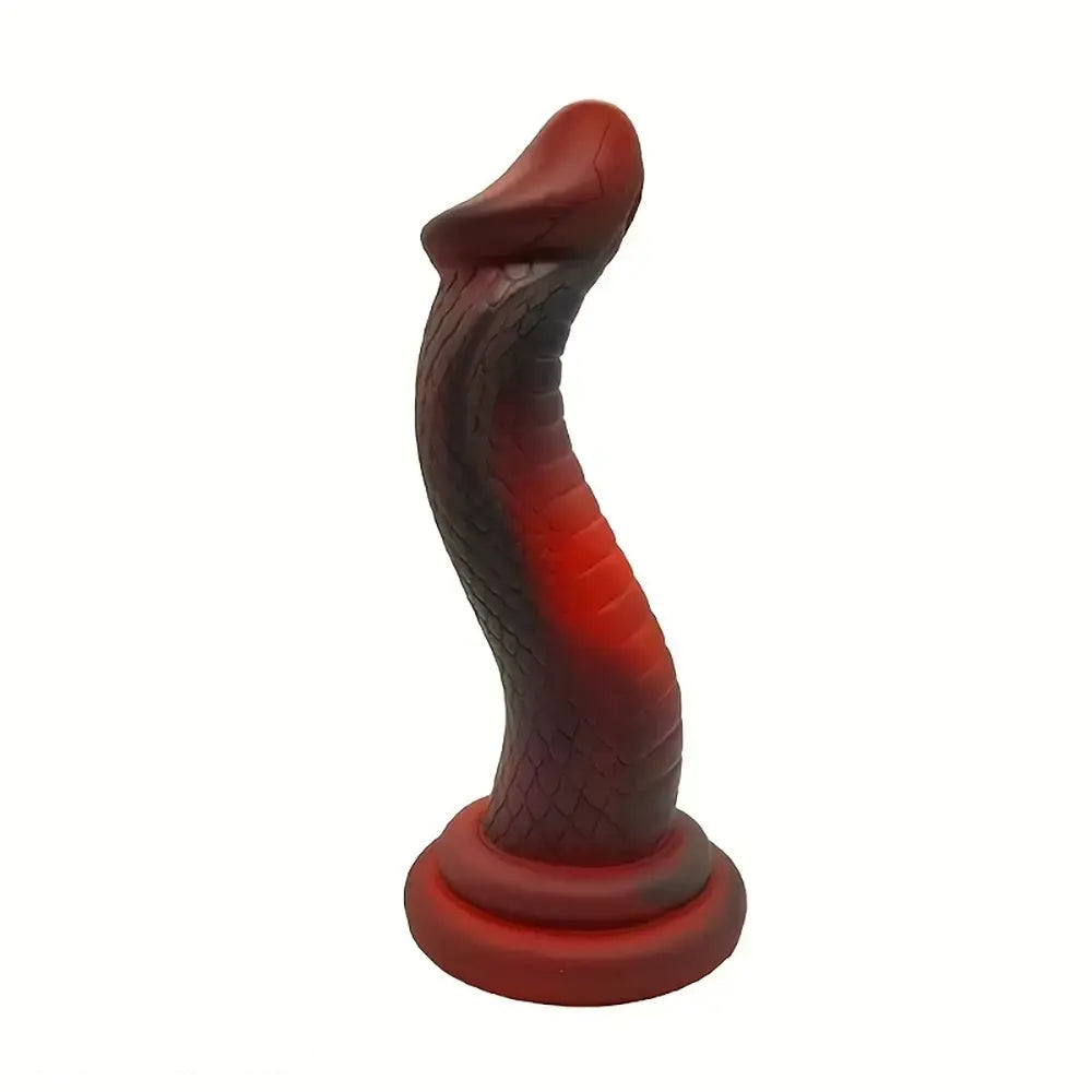 8.86in Realistic Monster Snake Dildo Silicone Sex Toy For G-spot Stimulation