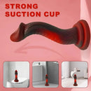 8.86in Realistic Monster Snake Dildo Silicone Sex Toy For G-spot Stimulation