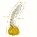8.86in Spiral Fantasy Big Anal Plug Dildo For Vaginal Massage G-Spot