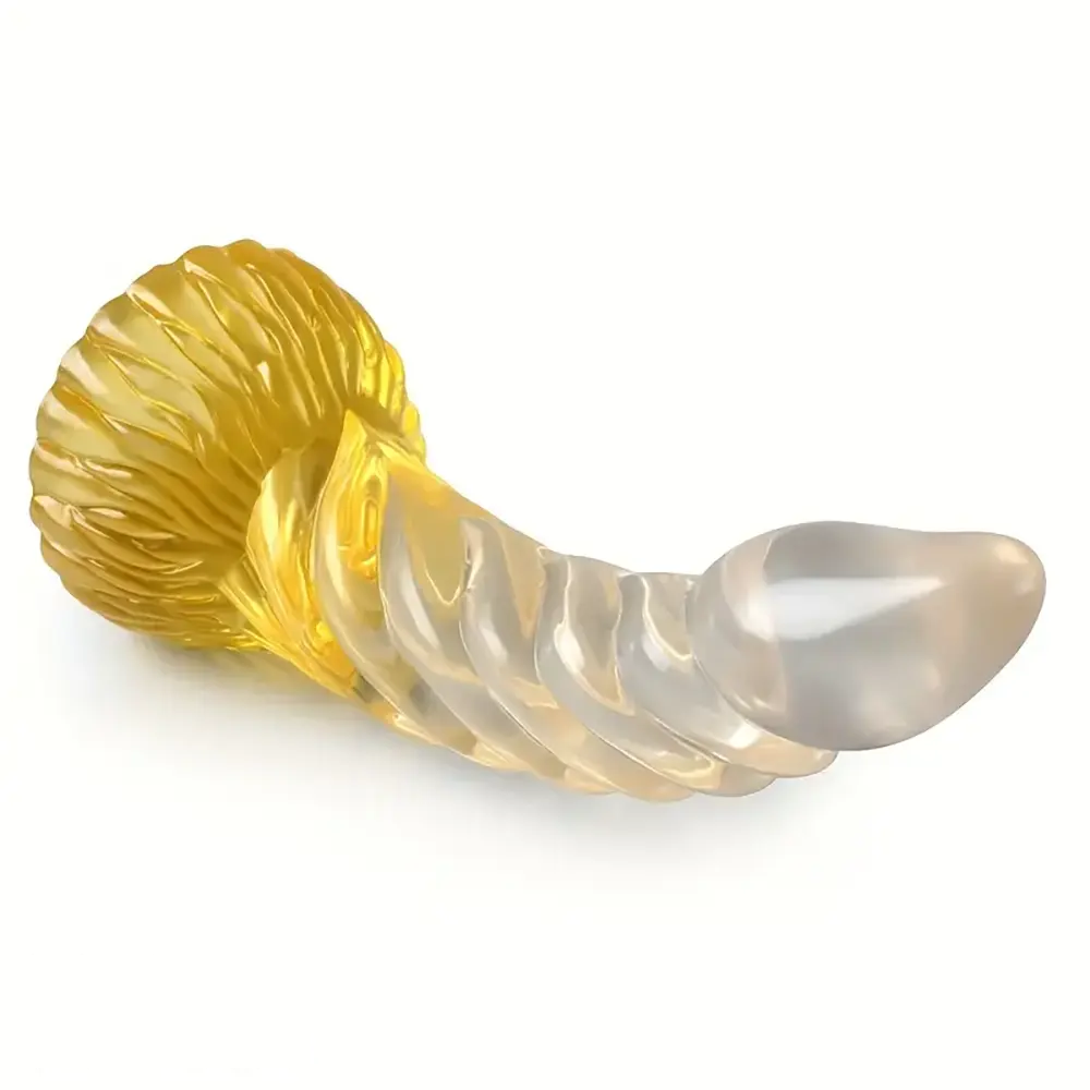 8.86in Spiral Fantasy Big Anal Plug Dildo For Vaginal Massage G-Spot