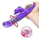 8.86in TPE Soft Vibrating Rotation Dildo For G-spot Stimulator
