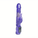 8.86in TPE Soft Vibrating Rotation Dildo For G-spot Stimulator