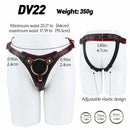 8.89in Dual Layer Silicone Strap on Ejaculating Dildo For Skin Love Toy