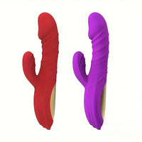 8.8in Heating Vibrating Soft Silicone Dildo Vibrator For Adult Women