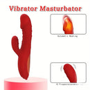 8.8in Heating Vibrating Soft Silicone Dildo Vibrator For Adult Women