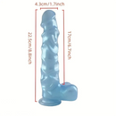 8.8in Realistic Dildo Soft PVC Material G-Spot Big Anal Play Sex Toy