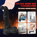 8.8in Vibrating Horse Thrusting Dildo Female Sex Toy For Women