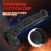 8.8in Vibrating Horse Thrusting Dildo Female Sex Toy For Women