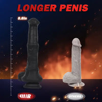 8.8in Vibrating Horse Thrusting Dildo Female Sex Toy For Women