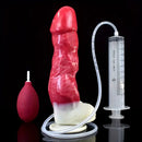 8.94in Fantasy Silicone Soft Ejaculating Big Dildo For Anal Adult Toy