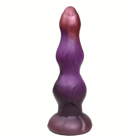 8.95in Skin-Feel Big Cock Silicone Soft Fantasy Massager Women Dildo