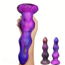 8.95in Skin-Feel Big Cock Silicone Soft Fantasy Massager Women Dildo