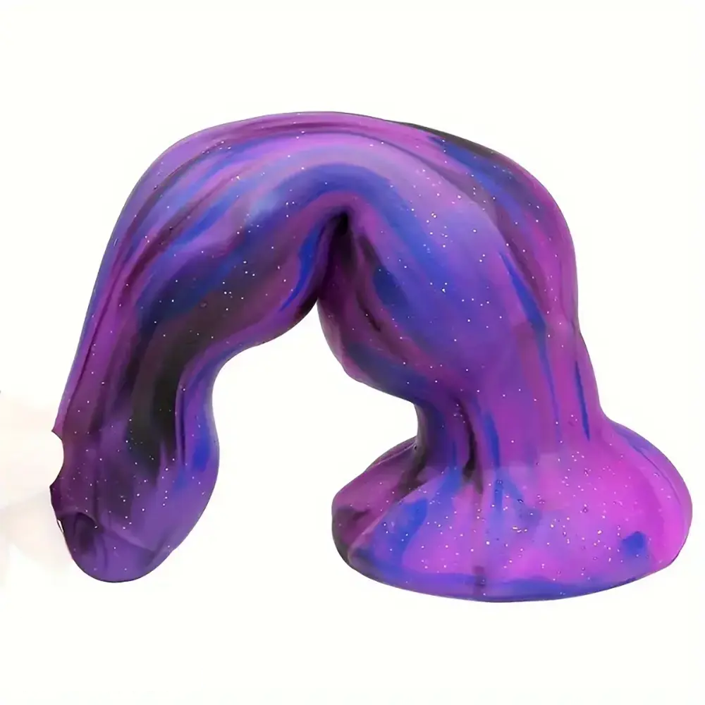 8.95in Skin-Feel Big Cock Silicone Soft Fantasy Massager Women Dildo
