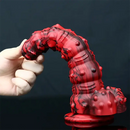 8.97in Monster Spiked Silicone Soft Big Dildo For G-Spot Stimulation