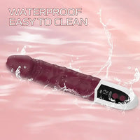 8.97in Premium Silicone Vibrating Realistic Female Dildo Vibrator