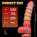 8.98in 9.37in 10.8in XML Odd Soft Bamboo Shoot Cock Dildo